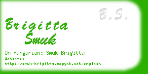 brigitta smuk business card